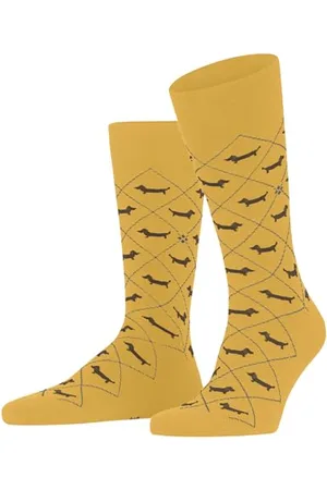 Burlington Dachshund M So cotone fantasia 1 paio, Calzini Uomo, , 40-46