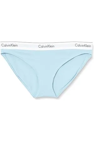 Calvin Klein Bikini, Mutandine Bikini Donna, (Sterling Blue), XS