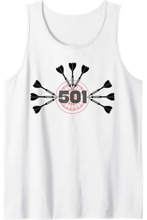 EDDArt Darts Sports 501 - 9 freccette per un match perfetto 2 - Fan Fun Canotta