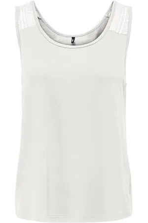 ONLY Tank Top Onljojo S/L Moster-Canottiera Jrs, , M Donna
