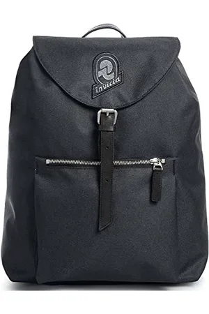 Invicta Zaino a lpino Solid, Blu, Borsa Donna, Viaggio y Tempo Libero, Eco Material, 20 Lt
