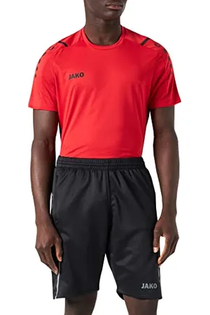 Jako Pantaloncini da Allenamento Challenge, Nero/Grigio Pietra, S Uomo