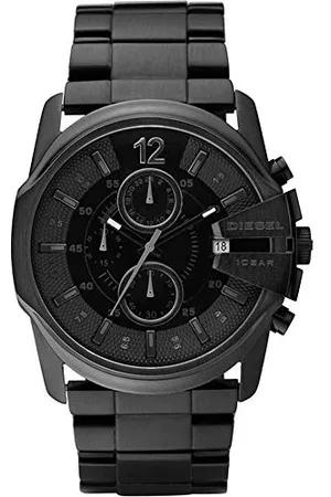 Diesel Orologio Cronografo Quarzo Uomo con Cinturino in Acciaio Inossidabile DZ4180