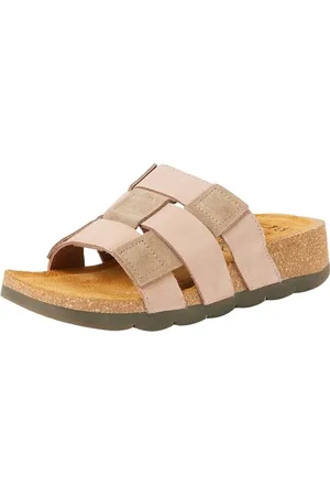 Fly London CAXE061FLY, Sandali Donna, Pale Pink/Taupe, 38 EU