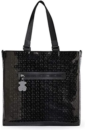 TOUS Tiona Lindsay, Bolso Totes para Mujer, (Negro 195890165), 34x34x8 cm (W x H x L)