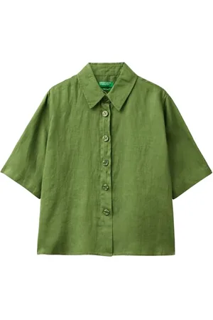 Benetton Camicia 5bml5qb75, , XS Donna