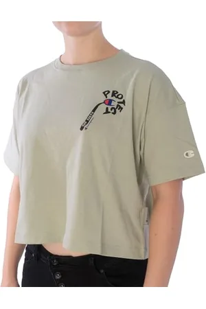 Champion Rochester 1919 Eco Future W-Circular Recycled Cotton Oversize S/L T-Shirt, , M Donna