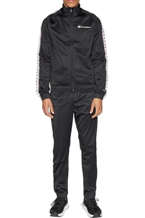 Champion Legacy Retro Sport Tracksuits-Tape Logo Special PolyWarpKnit High-Neck Tuta Sportiva, , XXL Uomo
