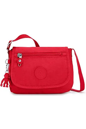 Kipling Womens Sabian Mini Crossbody Bag, Red Rouge, 7.75 L x 5.75 H 3.5 D US