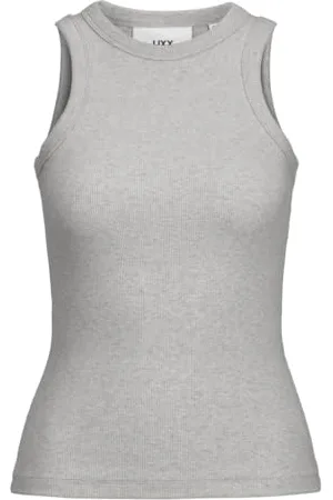 JJXX Jxforest STR SL Rib Top Jrs Noos, , S Donna