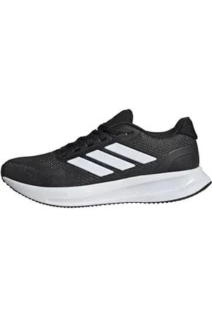 adidas Runfalcon 5 Running Shoes, Scarpe da Corsa Donna, Core Black/Cloud White/Core Black, 41 1/3 EU