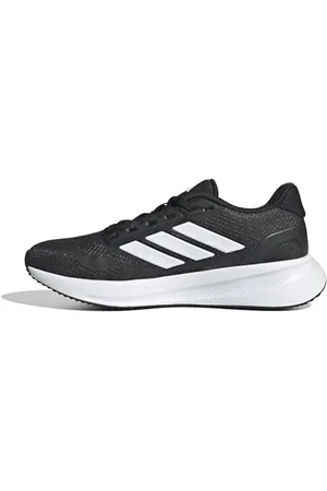 adidas Runfalcon 5 Wide Running Shoes, Scarpe da Corsa Donna, Core Black/Cloud White/Core Black, 45 1/3 EU