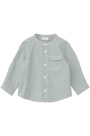 QS by s.Oliver Junior 2142754 Camicia a Maniche Lunghe, , 74 cm Bambini e Ragazzi