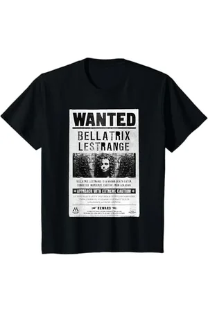 Harry Potter Bambino Bellatrix Lestrange Wanted Poster per bambini Maglietta