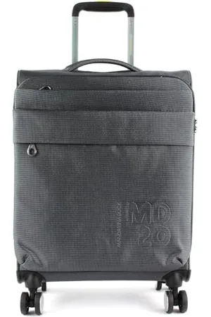 Mandarina Duck Md 20, Valigia Unisex Adulto, (Steel), 40x55x20 LxHxW