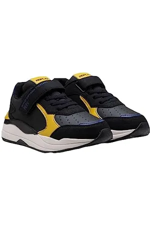 Replay GBS64 .000.C0006S, Scarpe da ginnastica Bambini e ragazzi, Nero (Black Yellow Violet 3274), 35