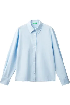 Benetton Camicia 5UPQDQ006, , L Donna