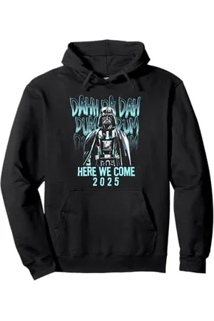 STAR WARS Darth Vader Here We Come 2025 Big Chest Portrait Felpa con Cappuccio