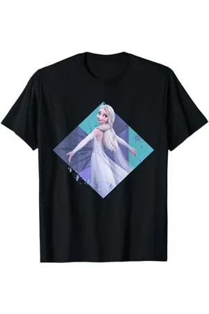 Disney Frozen 2 Snow Queen Elsa Fifth Spirit Snowflake Maglietta