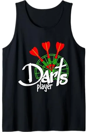 EDDArt Attrezzatura sportiva - 3 freccette - Freccette Player 2 - Fan Fun Canotta