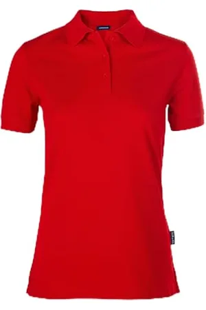 HRM Luxury W Polo, (Red 03-Red), L Donna