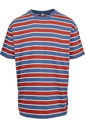 Urban classics Tb3691-yarn Dyed Oversized Board Stripe Tee T-Shirt, , M Plus Tall Uomo