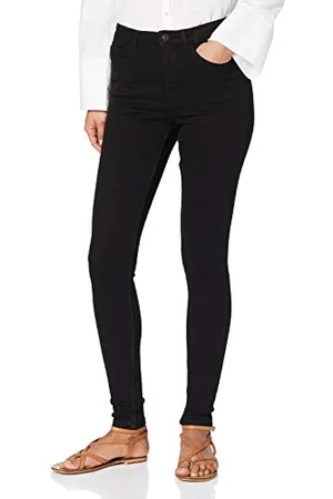 Pieces® PCHIGHFIVE Flex Black SKN JNS-VI/Noos BC Jeans, , L Donna