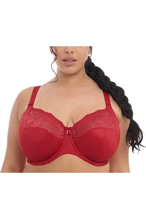 Elomi Morgan - Reggiseno con Ferretto, Haute Red, 105N
