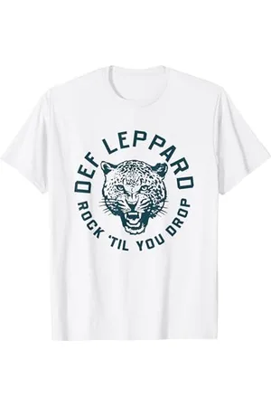 Def Leppard Esclusiva ufficiale Amazon Tour Rock 2025 Maglietta