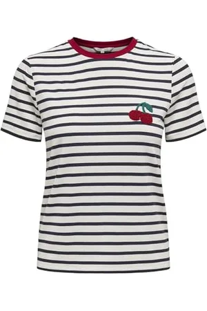 ONLY Onlheart Tee Jrs S/S T-Shirt Scollo A O per Uso Quotidiano, , M Donna