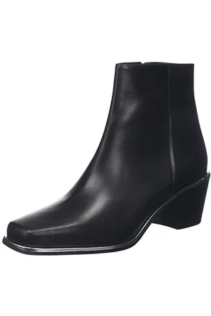 HUGO BOSS Acton DET.bootie55-c, Stivaletti Donna, Nero (Black 001), 41 EU