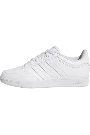 adidas Donna Hoops 4.0 Shoes, Ftwr White/Ftwr White/Core Black, 36 2/3 EU