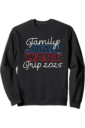 STAR WARS Family Trip 2025 Lightsaber Logo Felpa