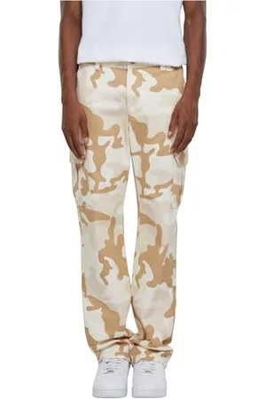 Urban classics Straight Leg Camo Cargo Pants Pantaloni, , 39 Uomo