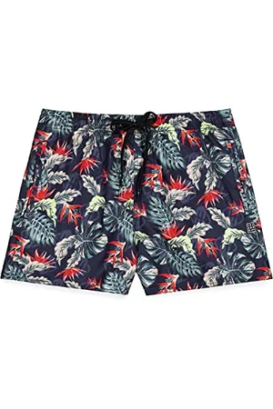 Freegun Costume da Bagno Uomo, Pantaloncini Uomo, Azzurro, Taglie XXL