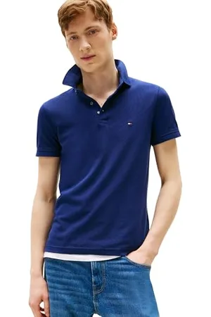 Tommy Hilfiger 1985 Slim Polo Uomo, (Preppy Navy), XL