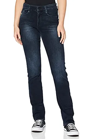 G-Star Donna Noxer Straight Jeans, (worn in eve destroyed D17192-8971-C267), 25W / 32L