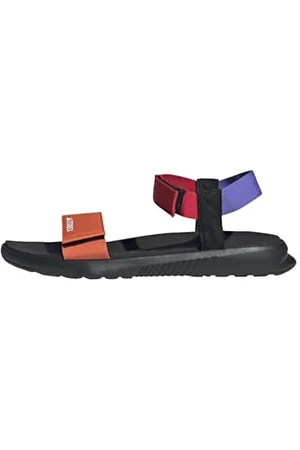 adidas Terrex Hydroterra Light Sandals, Scarpe da Trekking Unisex-Adulto, Semi Impact Orange/Pure Ruby/Semi Cobalt Blue, 46 EU