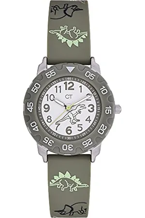 Cool Time Kids Orologio Analogico al Quarzo Unisex Bambini con Cinturino in Silicone CT-0020-PQ