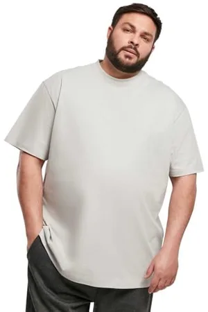 Urban classics Maglietta Uomo a Maniche Corte, Tall Tee Oversize in Cotone, Spalle Morbide e Scollatura a Girocollo, Taglie Forti Disponibili