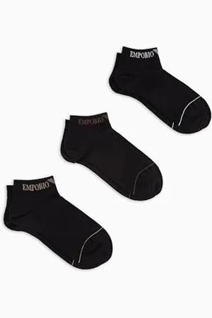 Emporio Armani 3-Pack Socks Inside Calzini, , L-XL Uomo
