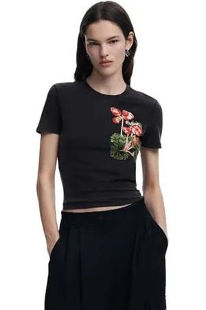 Desigual TS_Botanical_Lacroix T-Shirt, , S Donna