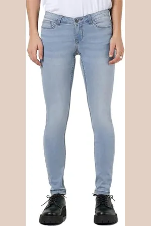 Noisy May Nmallie LW Skinny Jeans Vi059lb Noos, , 29W x 32L Donna