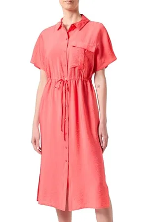 VERO MODA Vmiris S/S Shirt Calf Dress Wvn Ga Noos Keid, , L Donna