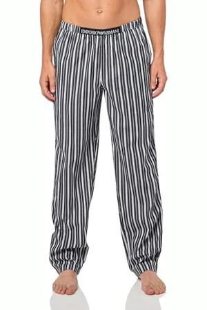 Emporio Armani Yarn Dyed Cotton Pajamas Pants Pajama Bottom, , M Men