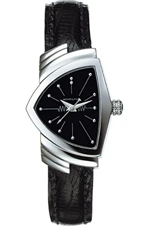 Hamilton Orologio Analogico Quarzo Donna con Cinturino in Pelle H24211732