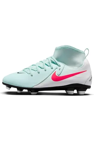 Nike Jr. Phantom Luna 2 Club, Sneaker, Mint/Atomic Red-off Noir, 38 EU