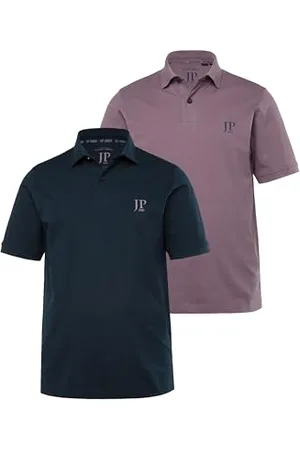 JP 1880 Maglie Polo Basic in piqué di Cotone Pettinato in Confezione Doppia 4XL 704317829-4XL