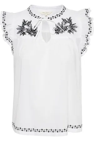 Part Two Gundborgpw-Camicetta da Donna Regular Fit Camicia, , 46