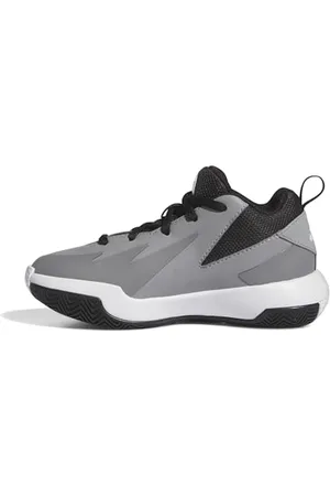 adidas Cross Em Up Select Mid Trainers Kids, Scarpe da Basket, GRETHR/Footwear White/Carbon Black, 30.5 EU